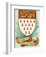 Coat of Arms For the City of Chichester-Dan Escott-Framed Giclee Print