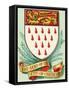 Coat of Arms For the City of Chichester-Dan Escott-Framed Stretched Canvas