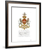 Coat of Arms-Frederick Augustus Berkeley-null-Framed Art Print