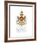 Coat of Arms-Frederick Augustus Berkeley-null-Framed Art Print