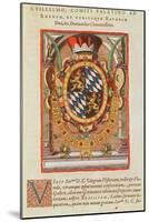 Coat of Arms, from 'Americae Tertia Pars..', 1592-Theodore de Bry-Mounted Giclee Print