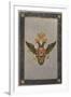 Coat of Arms from the Back Cover of 'The Russian Imperial Family', 1798 (Embroidered Silk)-Russian-Framed Giclee Print