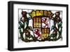 Coat of Arms in Segovia Castle-null-Framed Art Print