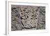 Coat of Arms in Stone with Lion Rampant, Picomtal Castle-null-Framed Giclee Print