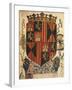 Coat of Arms of Aragon, Miniature, Heraldry, Italy-null-Framed Giclee Print