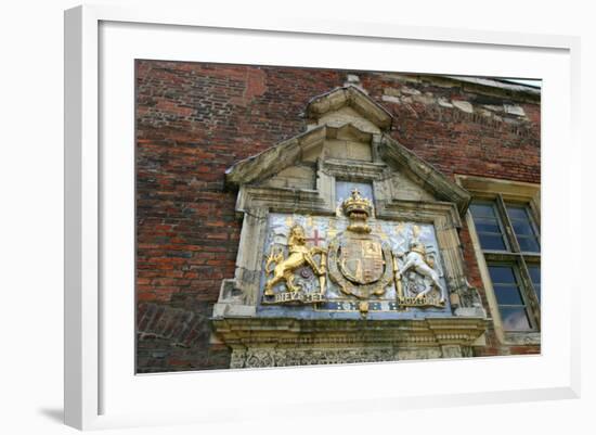 Coat of Arms of Charles I, York, North Yorkshire-Peter Thompson-Framed Photographic Print