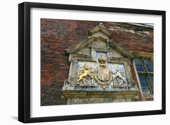 Coat of Arms of Charles I, York, North Yorkshire-Peter Thompson-Framed Photographic Print