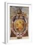Coat-Of-Arms of Gregory XIII, Hall of Coats-Of-Arms, Torrechiara Castle-null-Framed Giclee Print