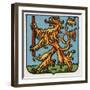 Coat of Arms of Hatvan, Hungary-null-Framed Giclee Print