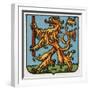 Coat of Arms of Hatvan, Hungary-null-Framed Giclee Print