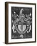 Coat of Arms of Jehan De Villers (D.1439), Seigneur of Lille Adam, 3rd Chapter-null-Framed Giclee Print