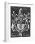 Coat of Arms of Jehan De Villers (D.1439), Seigneur of Lille Adam, 3rd Chapter-null-Framed Giclee Print