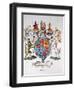 Coat of Arms of King James I of England-null-Framed Giclee Print