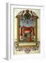 Coat of Arms of Marquis Nicholas Meli-Lupi, 1731-null-Framed Giclee Print