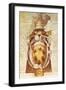 Coat-Of-Arms of Pius IV, Hall of Coats-Of-Arms, Torrechiara Castle, Near Langhirano-null-Framed Giclee Print