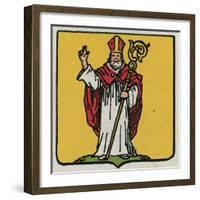 Coat of Arms of Sievering, 19th District of Vienna-null-Framed Giclee Print