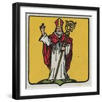 Coat of Arms of Sievering, 19th District of Vienna-null-Framed Giclee Print