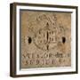 Coat of Arms of Silk, Heraldry, Italy-null-Framed Giclee Print