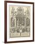 Coat of arms of the Antwerp Guild of Saint Luke, 1500-49-Flemish School-Framed Giclee Print