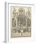 Coat of arms of the Antwerp Guild of Saint Luke, 1500-49-Flemish School-Framed Giclee Print