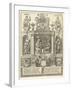 Coat of arms of the Antwerp Guild of Saint Luke, 1500-49-Flemish School-Framed Giclee Print