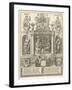 Coat of arms of the Antwerp Guild of Saint Luke, 1500-49-Flemish School-Framed Giclee Print