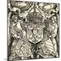 Coat of Arms of the Germanic Empire-Albrecht Dürer-Mounted Giclee Print