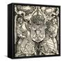 Coat of Arms of the Germanic Empire-Albrecht Dürer-Framed Stretched Canvas