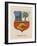 Coat of Arms of the Republic of Peru-null-Framed Giclee Print