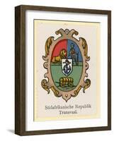 Coat of Arms of the South African Republic-null-Framed Giclee Print