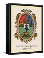 Coat of Arms of the South African Republic-null-Framed Stretched Canvas