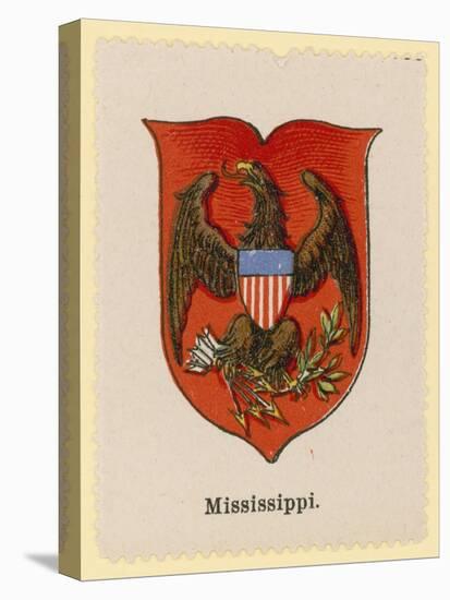 Coat of Arms of the State of Mississippi-null-Stretched Canvas