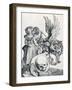 Coat of Arms with a Skull, 1503-Albrecht Dürer-Framed Giclee Print