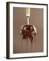 Coating a Nougat Sweet with Chocolate-Marc O^ Finley-Framed Photographic Print