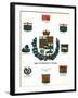 Coats of Arms and Flags of Canada-null-Framed Giclee Print