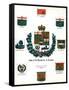 Coats of Arms and Flags of Canada-null-Framed Stretched Canvas