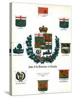 Coats of Arms and Flags of Canada-null-Stretched Canvas