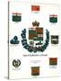 Coats of Arms and Flags of Canada-null-Stretched Canvas