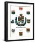 Coats of Arms and Flags of Canada-null-Framed Giclee Print