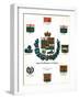 Coats of Arms and Flags of Canada-null-Framed Giclee Print