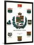 Coats of Arms and Flags of Canada-null-Framed Giclee Print