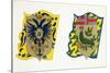 Coats of Arms for Palio of Siena for Aquila-null-Stretched Canvas