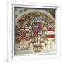 Coats of Arms of Italian Families-null-Framed Giclee Print