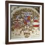 Coats of Arms of Italian Families-null-Framed Giclee Print