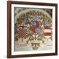 Coats of Arms of Italian Families-null-Framed Giclee Print