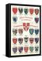 Coats of Arms of the Colleges of Cambridge-null-Framed Stretched Canvas