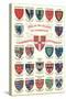 Coats of Arms of the Colleges of Cambridge-null-Stretched Canvas