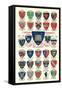 Coats of Arms of the Colleges of Oxford University-null-Framed Stretched Canvas