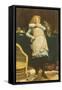 Coaxing Is Better Than Teasing-Charles Burton Barber-Framed Stretched Canvas