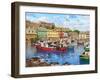 Cob Harbour-Dominic Davison-Framed Art Print